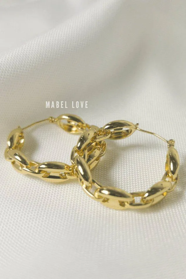 Mabel Love Boutique Gold Gucci Hoops PreStyled Sets