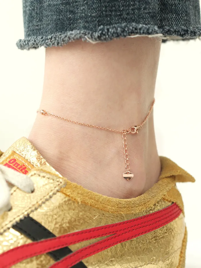 MinimalBijoux 14K 18K Gold Ball Chain Anklet Bracelet Bracelets