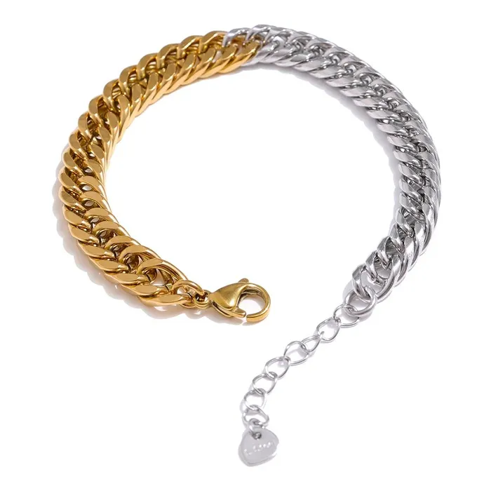 Mixed Bracelet and Chain Necklace Mabel Love Co Necklaces