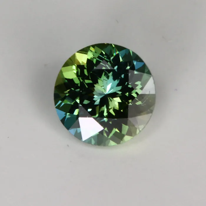 Moriartys Gem Art Rings Round Brilliant Cut Fancy Tanzanite Gemstone 108cts
