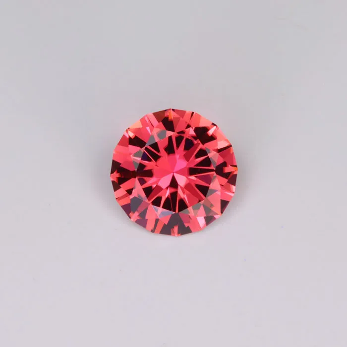 Moriartys Gem Art Round Brilliant Cut Umbalite Garnet 214 Carats Rings