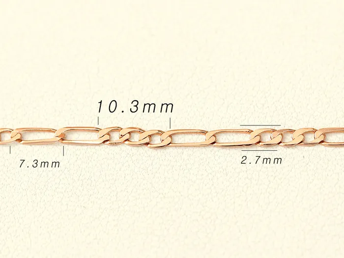 Necklaces MinimalBijoux 14K 18K Gold Flat Square Chain Necklace