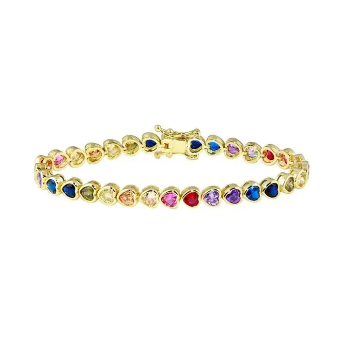 PreStyled Sets Mabel Love Co Gold Tennis Bracelets