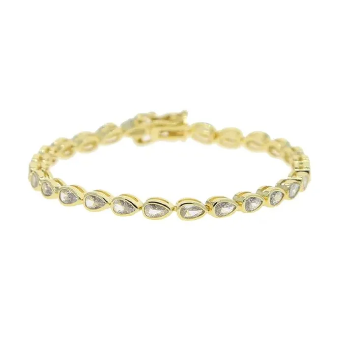 PreStyled Sets Mabel Love Co Gold Tennis Bracelets