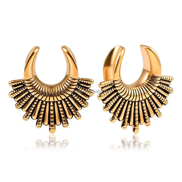 PreStyled Sets Tulsa Body Jewelry Majestic Gold Saddle Spreaders