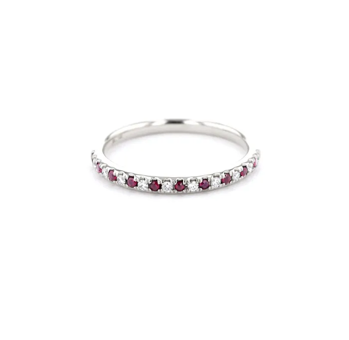 Princess Bride Diamonds Rings 23mm Pav Diamond Ruby Ring