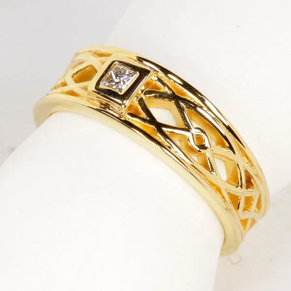 Rings vendorunknown 14K Yellow Diamond Ring Designed By Christopher Michael Rings vendorunknown 14K Yellow Diamond Ring Designed By Christopher Michael