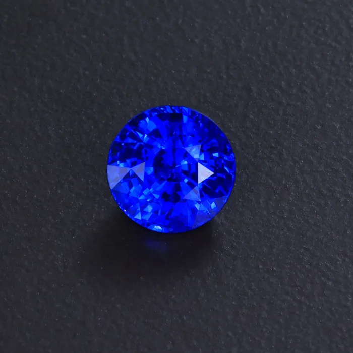Round Brilliant Cut Sapphire Gemstone 229 Carats vendorunknown Rings