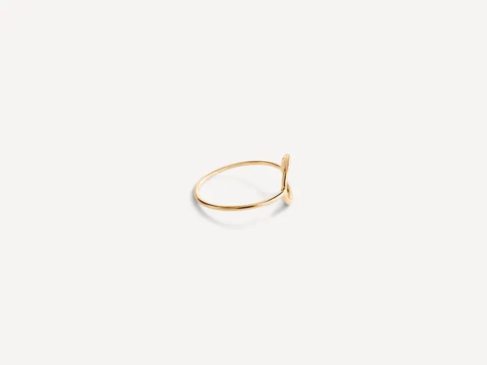 SAMPLE SALE Open Circle Ring Gold Fill Sheena Marshall Jewelry Rings