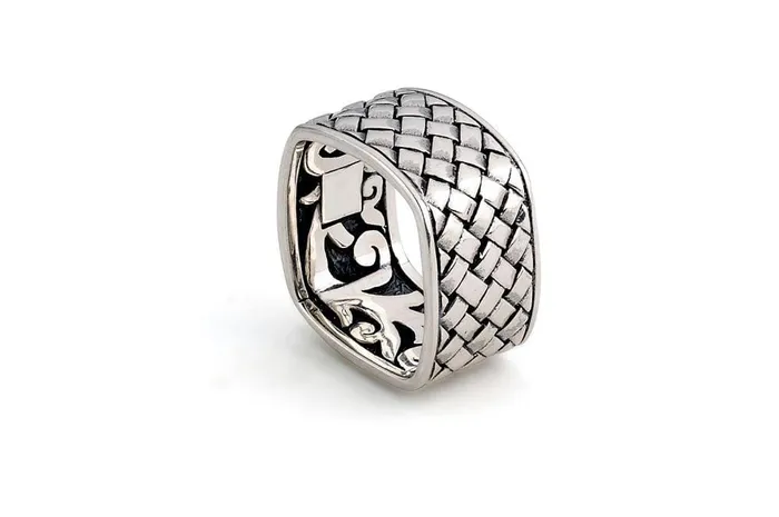 Samuel B Rings Celuk Weave Ring