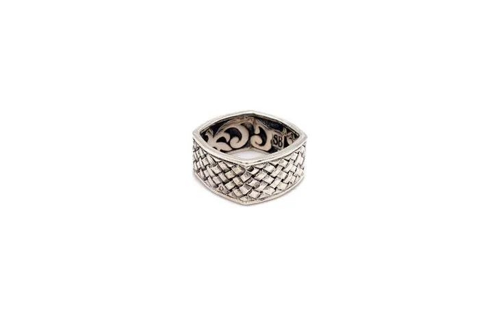 Samuel B Rings Celuk Weave Ring
