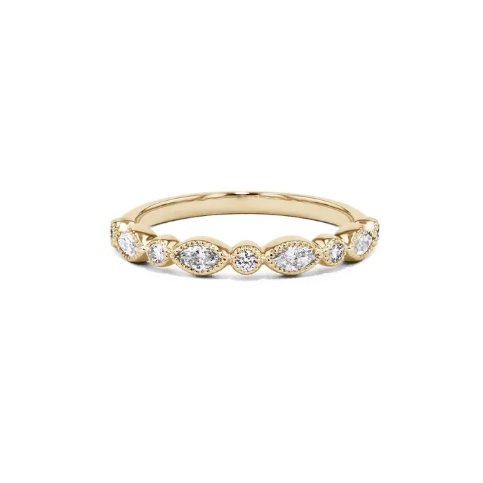 Sarah Nicole Rings 30mm Marissa Marquise And Round Ring