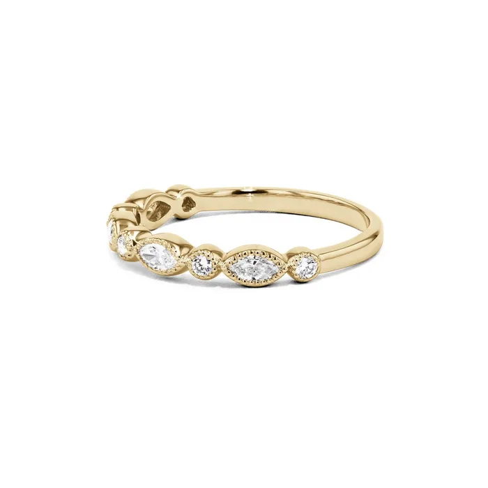 Sarah Nicole Rings 30mm Marissa Marquise And Round Ring