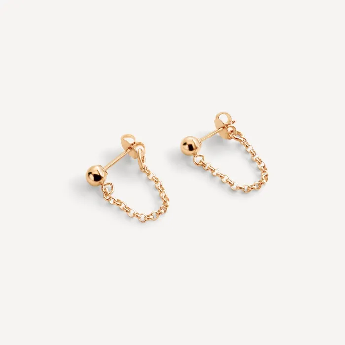 Sheena Marshall Jewelry Hudson Stud Earrings Gold Fill Earrings