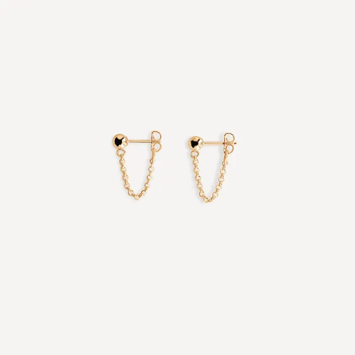 Sheena Marshall Jewelry Hudson Stud Earrings Gold Fill Earrings