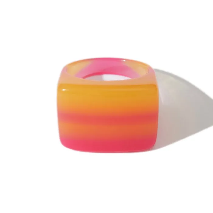 shopsnackbreak Rings Fudge Ring in Orange