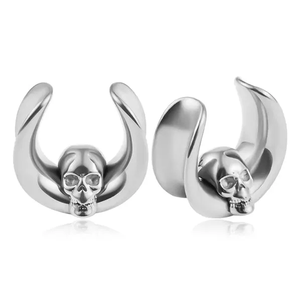 Skull Stainless Saddle Spreaders Tulsa Body Jewelry Bracelets