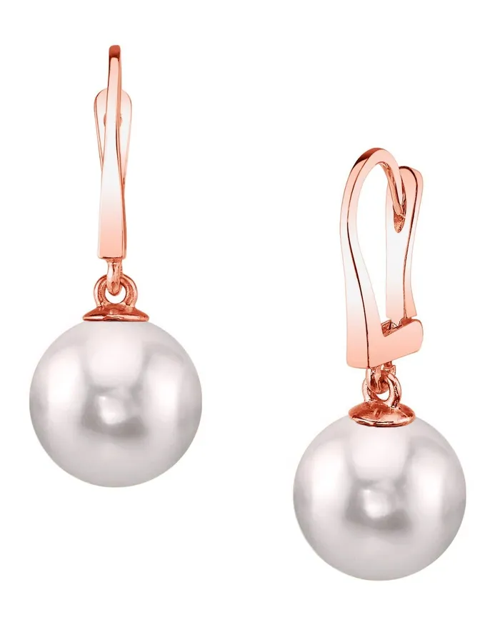 SPT Earrings Japanese Akoya Pearl Classic Dangle Earrings