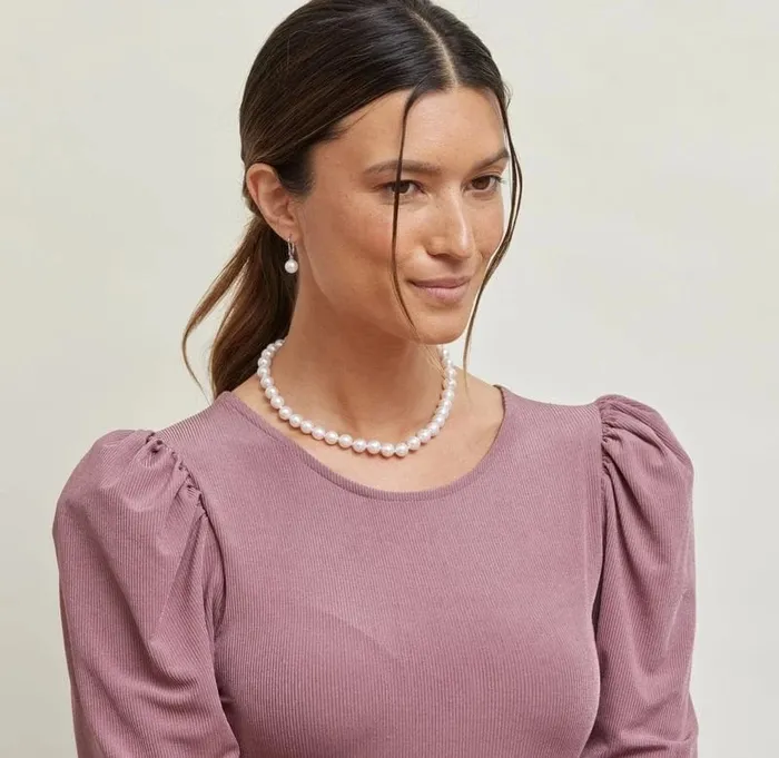 SPT Earrings Japanese Akoya Pearl Classic Dangle Earrings