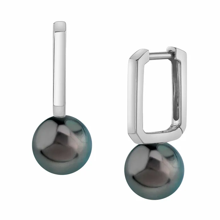 SPT Tahitian South Sea Pearl Huggie Susie Earrings Earrings