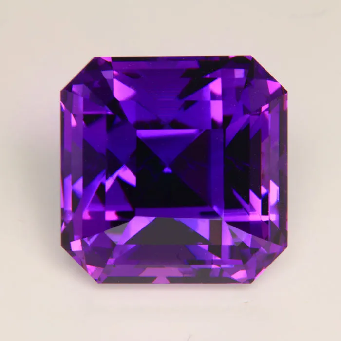 Square Step Cut Amethyst 2383 Carats Moriartys Gem Art Rings