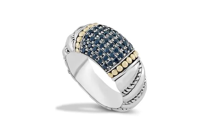 Sumbing Ring Black Spinel Samuel B Rings