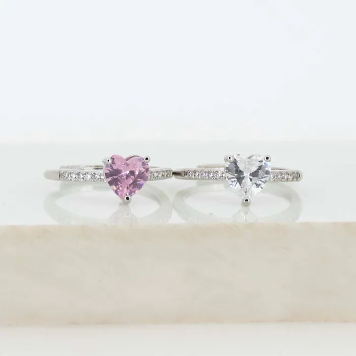 Upakarna Heart Shaped Ring Rings