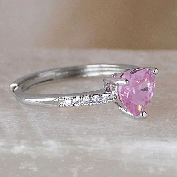 Upakarna Heart Shaped Ring Rings
