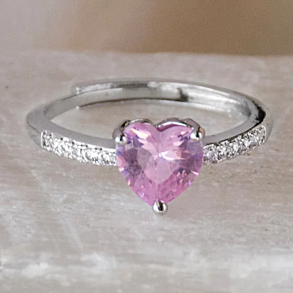 Upakarna Heart Shaped Ring Rings