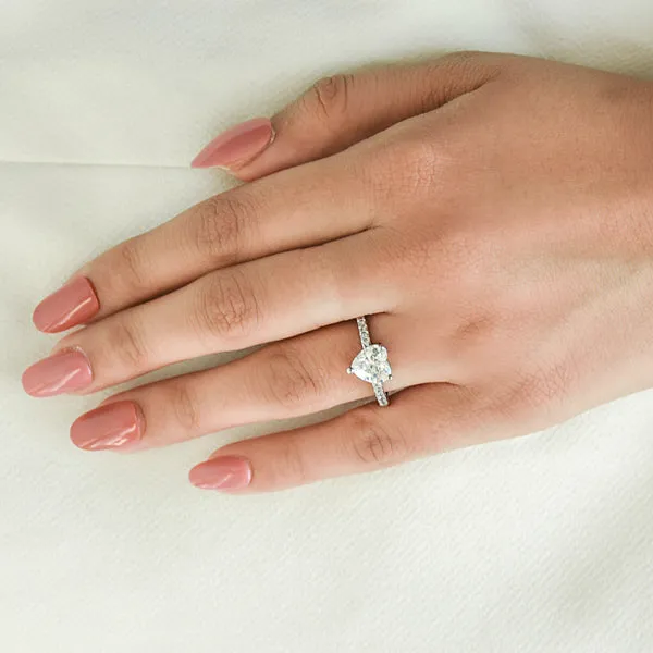 Upakarna Heart Shaped Ring Rings