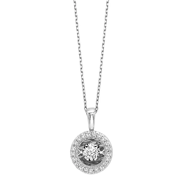 14K Diamond Rhythm of Love Pendant 014 CTW International Diamond Center Necklaces 14K Diamond Rhythm of Love Pendant 014 CTW International Diamond Center Necklaces