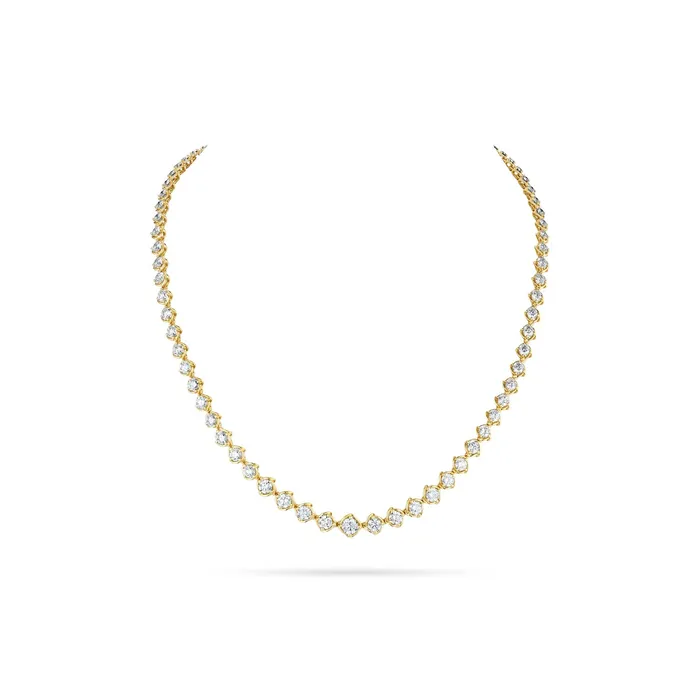 A Link Abbracci 1034 ctw 18K Yellow Gold Graduated Diamond Necklace Shop IDC estore Necklaces A Link Abbracci 1034 ctw 18K Yellow Gold Graduated Diamond Necklace Shop IDC estore Necklaces