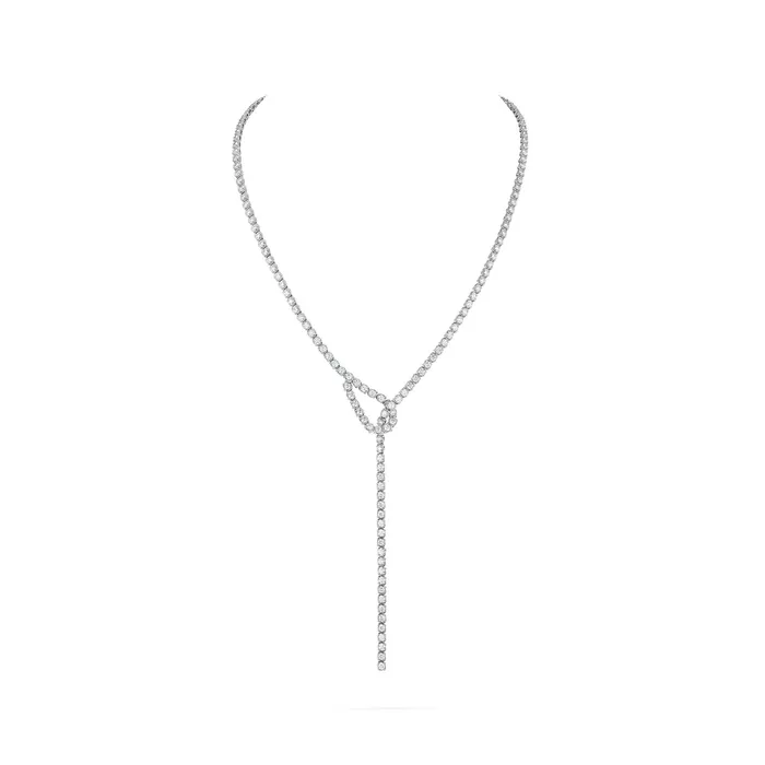 A Link Abbracci 940 ctw Diamond Lariat Necklace 18K White Gold Shop IDC estore Necklaces A Link Abbracci 940 ctw Diamond Lariat Necklace 18K White Gold Shop IDC estore Necklaces