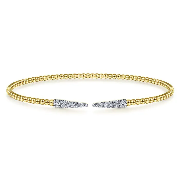 Bracelets International Diamond Center Gabriel Co Bujukan Yellow Gold Bracelet 026 CTW