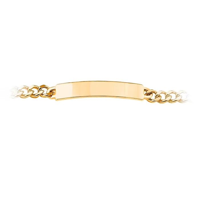Bracelets Speidel Ladies ID Bracelet Diamond Cut Chain