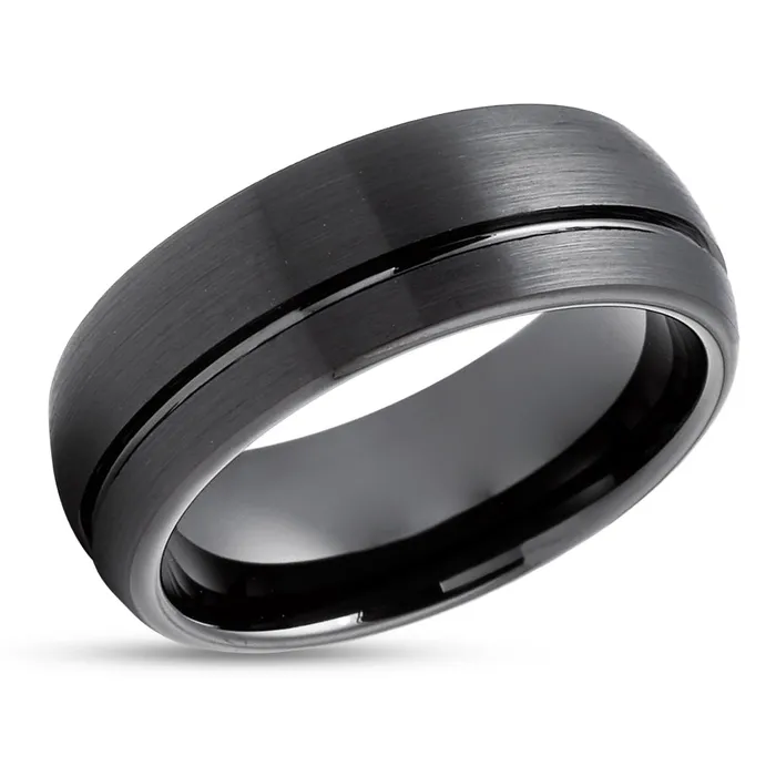 Clean Casting Jewelry Black Wedding Ring Black Wedding Band Mens Ring Womens Ring Tungsten Ring Rings Clean Casting Jewelry Black Wedding Ring Black Wedding Band Mens Ring Womens Ring Tungsten Ring Rings