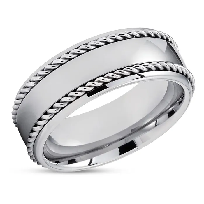 Clean Casting Jewelry Mens Tungsten Wedding Band Braid Tungsten Ring Tungsten Carbide 8mm Rings Clean Casting Jewelry Mens Tungsten Wedding Band Braid Tungsten Ring Tungsten Carbide 8mm Rings