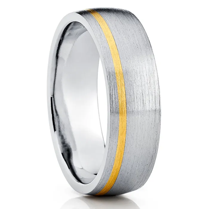 Clean Casting Jewelry Rings Yellow Gold Wedding Ring Titanium Wedding Ring 14k Yellow Gold Engagement Ring
