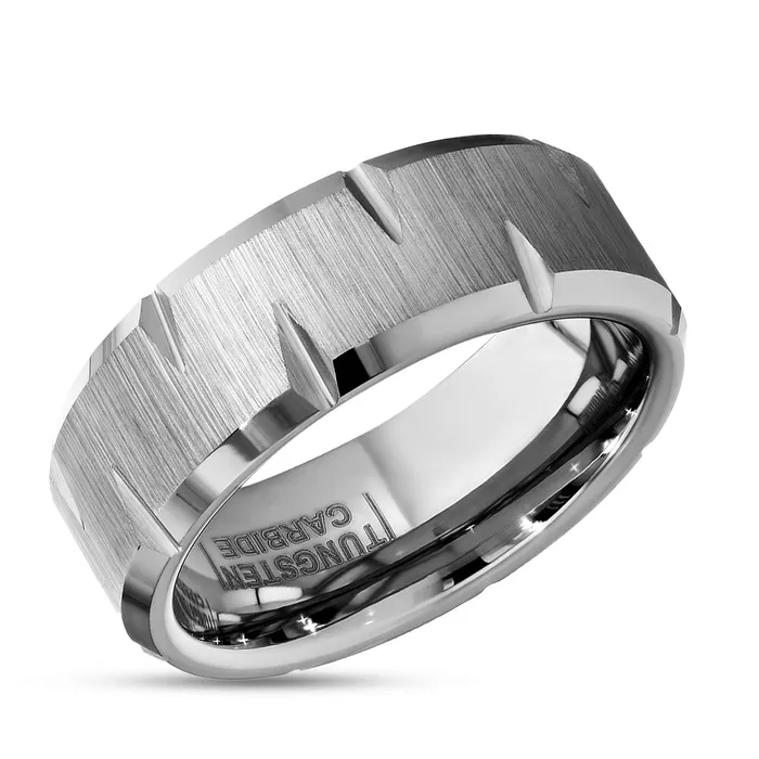 Clean Casting Jewelry Silver 8mm Wedding Ring Tungsten Wedding Band Tungsten Carbide Ring Wedding Ring Rings Clean Casting Jewelry Silver 8mm Wedding Ring Tungsten Wedding Band Tungsten Carbide Ring Wedding Ring Rings