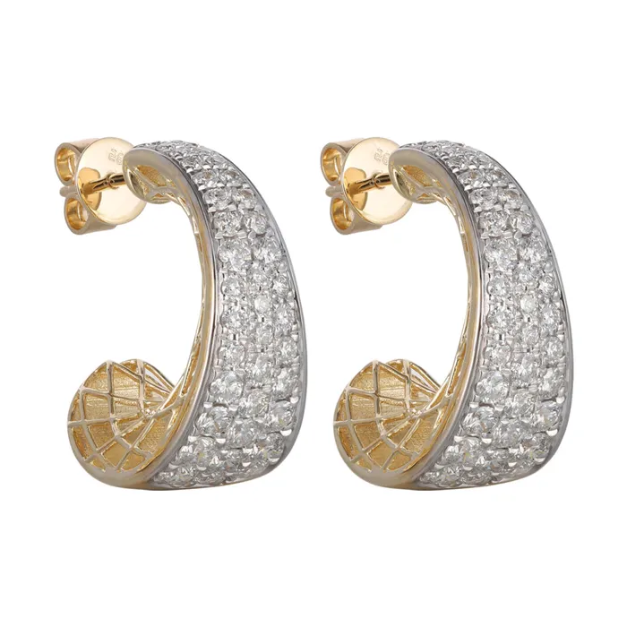 Earrings Gems One 14Kt Yellow Gold Diamond 2Ctw Earring