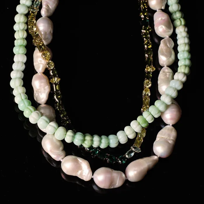 Earrings Mignonne Gavigan Baroque Freshwater Pearl Strand Earrings Mignonne Gavigan Baroque Freshwater Pearl Strand