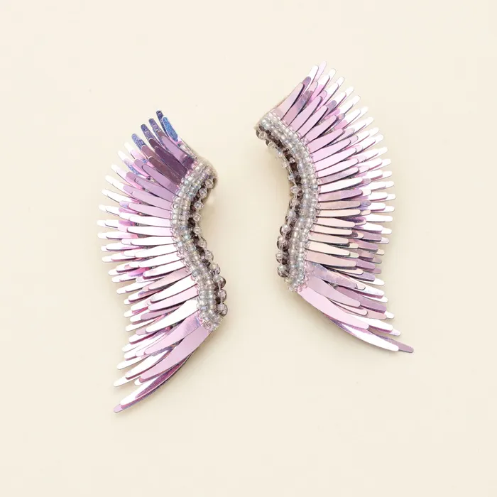 Earrings Mignonne Gavigan Midi Madeline Earrings Oilslick Rainbow