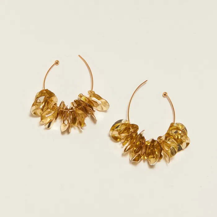 Earrings Mignonne Gavigan Mini Lolita Gold Hoop Earrings