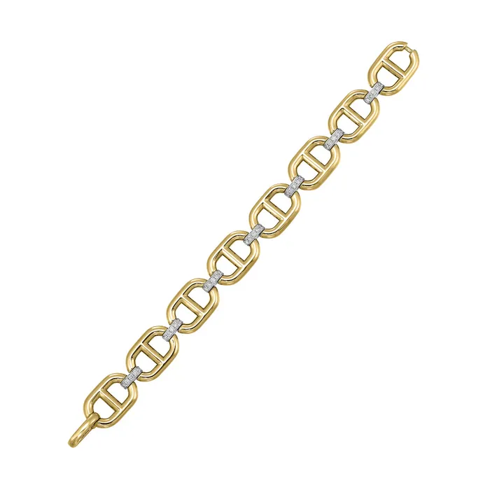 Gems One 14Kt White Yellow Gold Diamond 1Ctw Bracelet Bracelets