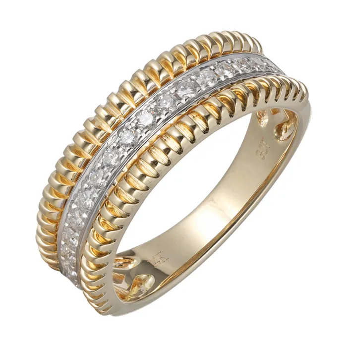 Gems One 14Kt Yellow Gold Diamond 14Ctw Ring Rings