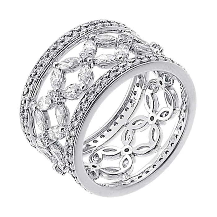 Gems One 18Kt White Gold Diamond 2 38Ctw Ring Rings