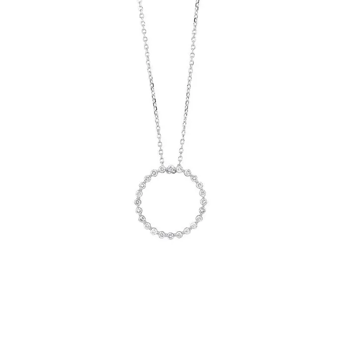 Gems One Necklaces Diamond Eternity Circle Necklace 14 12 or 1 CTW