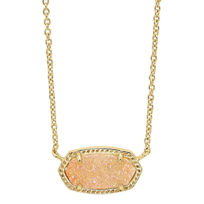 Gems One Necklaces Silver Pink Quartz Pendant
