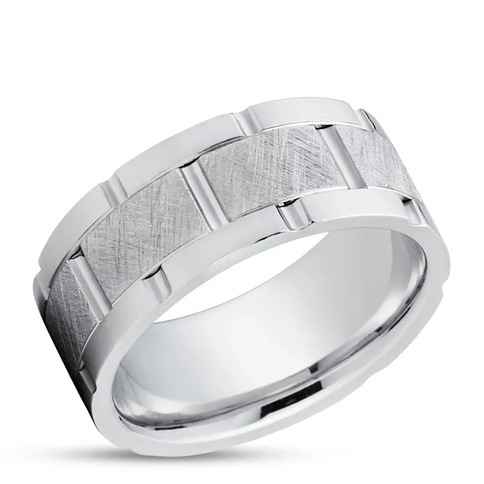 Gold Wedding Ring White Gold Wedding Ring Engagement Ring Gold Ring Band Clean Casting Jewelry Rings