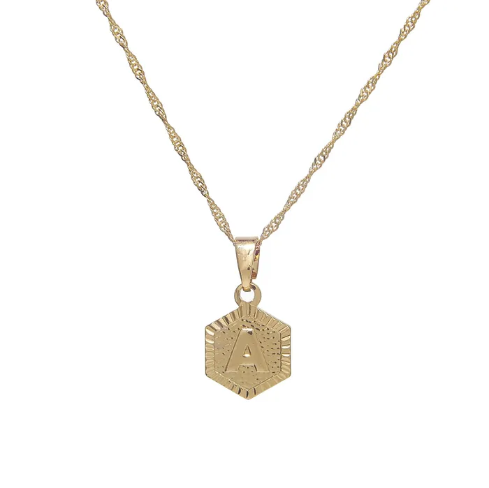 Initial Pendant Necklace VibeSzn Necklaces